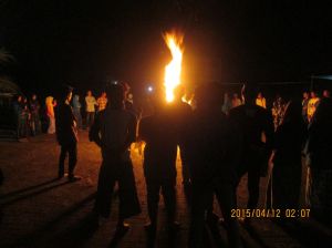 malam pengukuhan PKD PMII Ngalah Universitas Yudharta Pasuruan